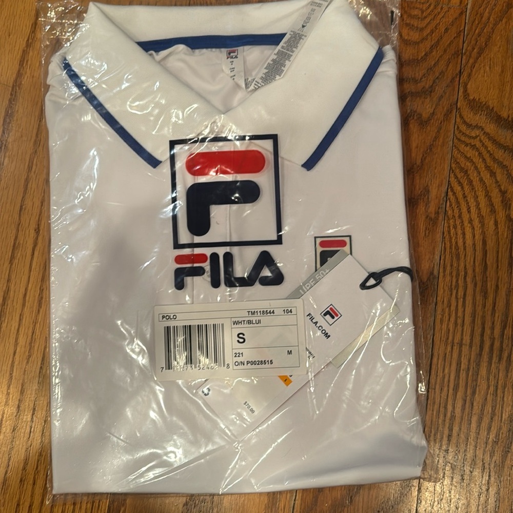 Fila men’s tennis shirt NWT